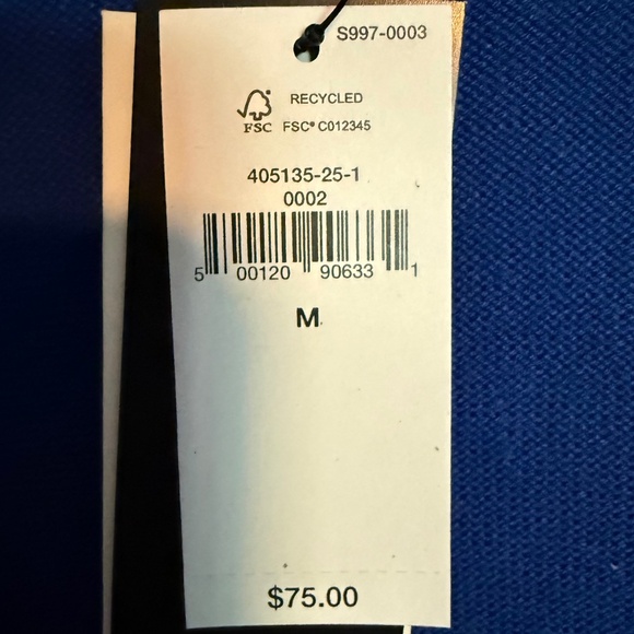 NWT Banana Republic Factory Forever Yarn Blue Cardigan Size Medium Preppy - Picture 11 of 16